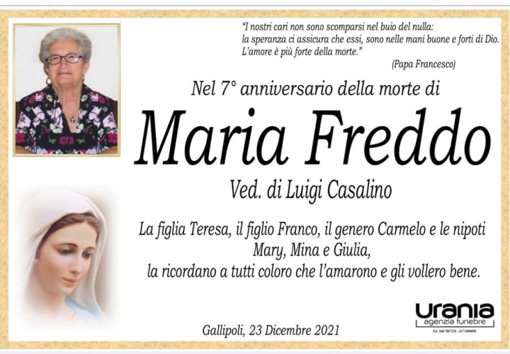 Maria Freddo